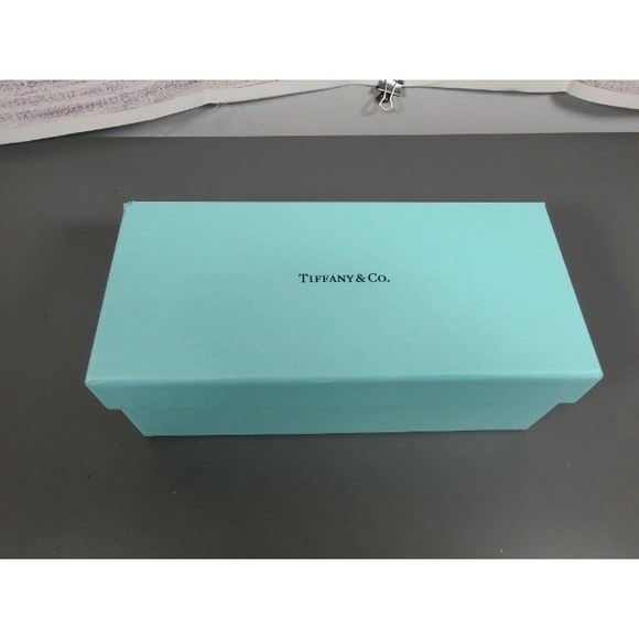 Tiffany & Co. Empty Glasses Box 6.75"L x 3"W x 2.5"H *slight damage* - Picture 1 of 5
